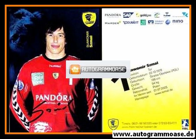 Autogramm Handball | Rhein-Neckar Löwen | 2009 | Slawomir SZMAL