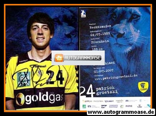 Autogramm Handball | Rhein-Neckar Löwen | 2010 | Patrick GROETZKI
