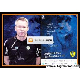 Autogramm Handball | Rhein-Neckar Löwen | 2010 | Gudmundur GUDMUNDSSON