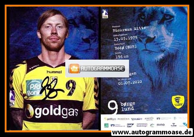 Autogramm Handball | Rhein-Neckar Löwen | 2010 | Borge LUND