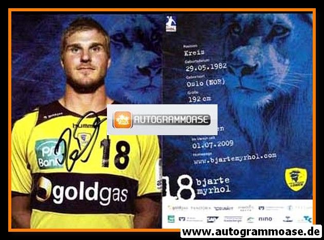 Autogramm Handball | Rhein-Neckar Löwen | 2010 | Bjarte MYRHOL