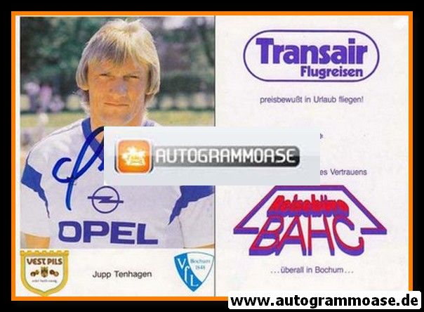 Autogramm Fussball | VfL Bochum | 1987 | Franz-Josef TENHAGEN