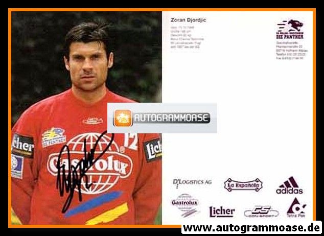 Autogramm Handball | SG Wallau/Massenheim | 2000er Gastrolux | Zoran DJORDJIC