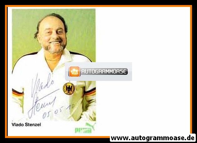 Autogramm Handball | DHB | 1980er | Vlado STENZEL (Portrait Color) Puma