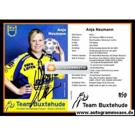 Autogramm Handball (D) | BSV Buxtehude | 2005 | Anja NEUMANN