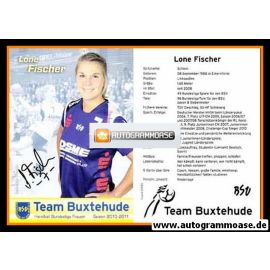 Autogramm Handball (D) | BSV Buxtehude | 2010 | Lone FISCHER
