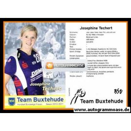 Autogramm Handball (D) | BSV Buxtehude | 2010 | Josephine TECHERT