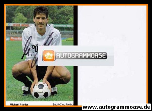 Autogramm Fussball | SC Freiburg | 1990-1 | Michael PFAHLER