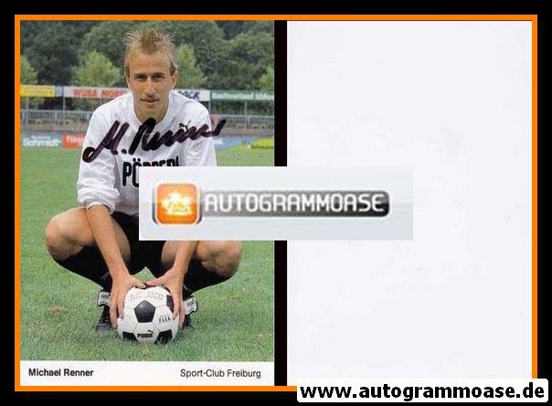 Autogramm Fussball | SC Freiburg | 1990-1 | Michael RENNER