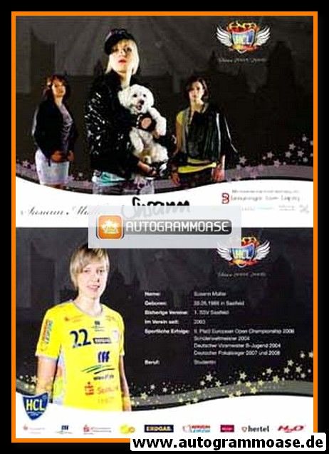 Autogramm Handball (D) | HC Leipzig | 2008 | Susann MÜLLER