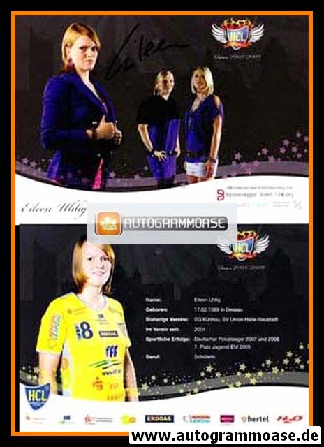 Autogramm Handball (D) | HC Leipzig | 2008 | Eileen UHLIG