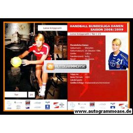 Autogramm Handball (D) | Bayer Leverkusen | 2008 | Lena KNIPPRATH
