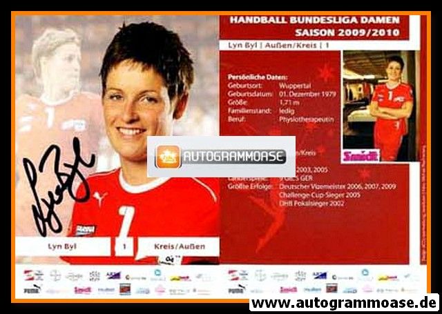 Autogramm Handball (D) | Bayer Leverkusen | 2009 | Lyn BYL
