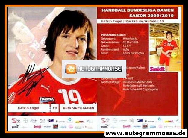 Autogramm Handball (D) | Bayer Leverkusen | 2009 | Katrin ENGEL