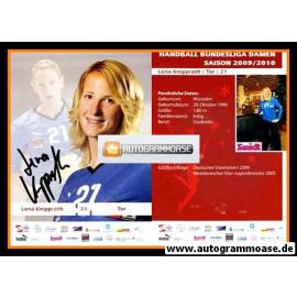 Autogramm Handball (D) | Bayer Leverkusen | 2009 | Lena KNIPPRATH