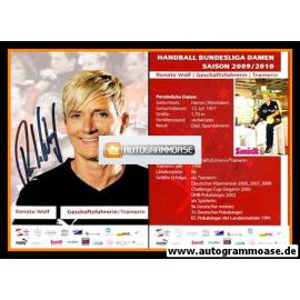 Autogramm Handball (D) | Bayer Leverkusen | 2009 | Renate WOLF