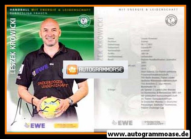 Autogramm Handball (D) | VfL Oldenburg | 2007 | Leszek KROWICKI