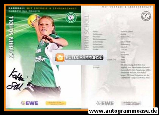 Autogramm Handball (D) | VfL Oldenburg | 2007 | Kathrin SCHOLL