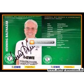 Autogramm Handball (D) | VfL Oldenburg | 2008 | Henning BALTHAZAR
