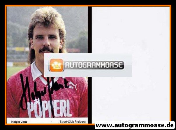 Autogramm Fussball | SC Freiburg | 1990-2 | Holger JANZ