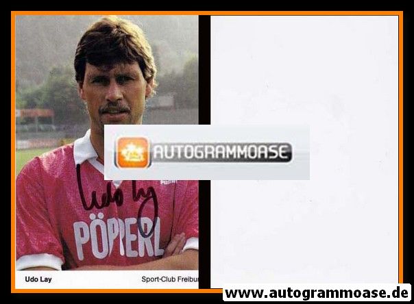 Autogramm Fussball | SC Freiburg | 1990-2 | Udo LAY