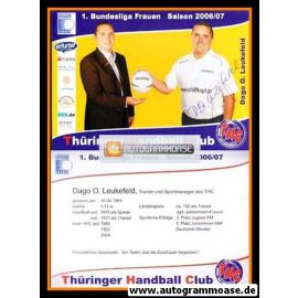 Autogramm Handball (D) | Thüringer HC | 2006 | Dago LEUKEFELD