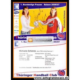 Autogramm Handball (D) | Thüringer HC | 2006 | Michaela SCHANZE