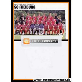 Mannschaftskarte Fussball | SC Freiburg | 1990-2 + 10 AG