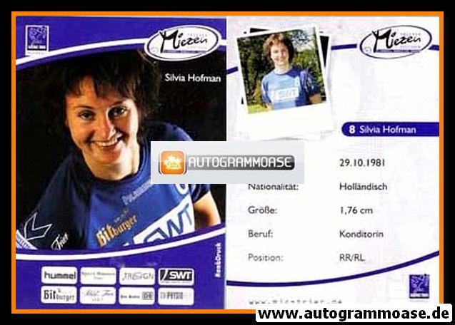 Autogramm Handball (D) | DJK/MJC Trier | 2007 | Silvia HOFMAN