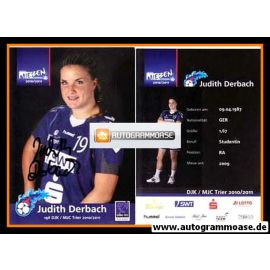Autogramm Handball (D) | DJK/MJC Trier | 2010 | Judith DERBACH