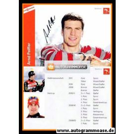 Autogramm Biathlon | Arnd PEIFFER | 2011 (Viessmann)