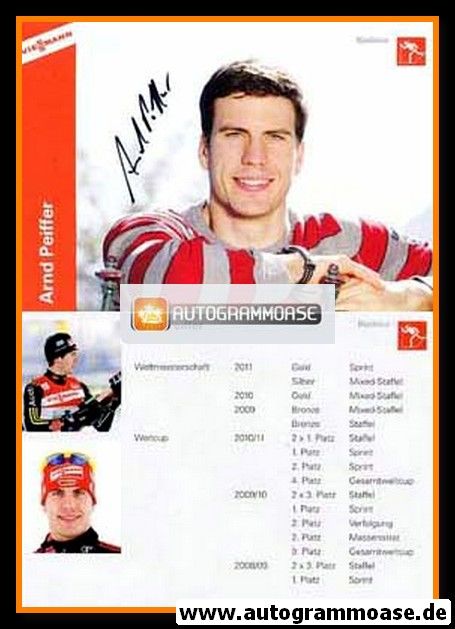 Autogramm Biathlon | Arnd PEIFFER | 2011 (Viessmann)