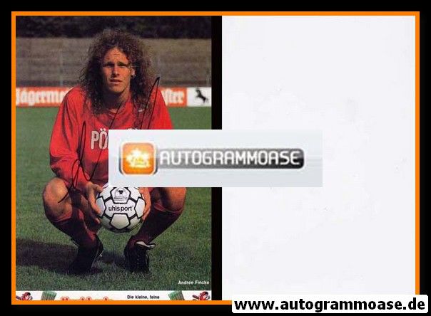 Autogramm Fussball | SC Freiburg | 1991 | Andree FINCKE