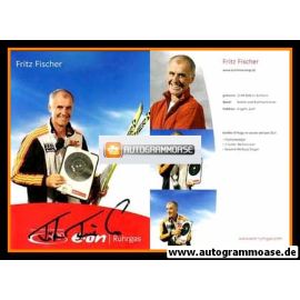Autogramm Biathlon | Fritz FISCHER | 2000er (Portrait EON Ruhrgas) OS-Gold