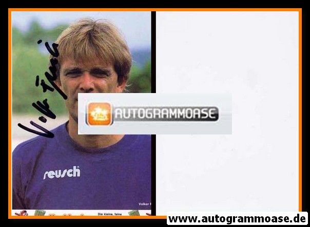 Autogramm Fussball | SC Freiburg | 1991 | Volker FINKE