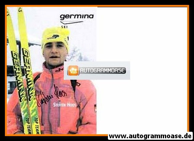 Autogramm Biathlon | Steffen HOOS | 1990er (Germina)