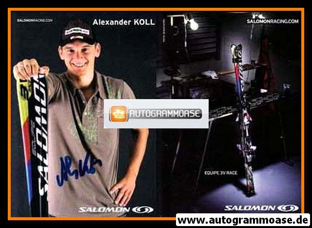 Autogramm Ski Alpin | Alexander KOLL | 2000er (Salomon)
