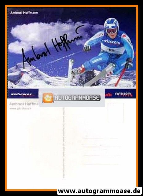 Autogramm Ski Alpin | Ambrosi HOFFMANN | 2002 (Swiss Ski)
