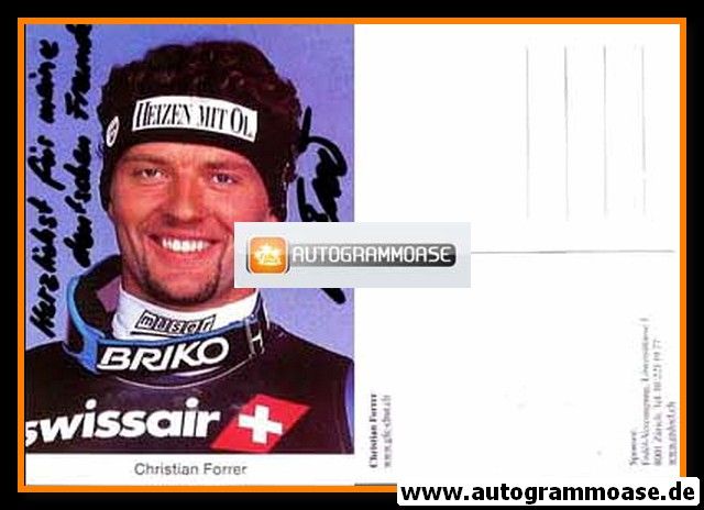 Autogramm Ski Alpin | Christian FORRER (1990er)