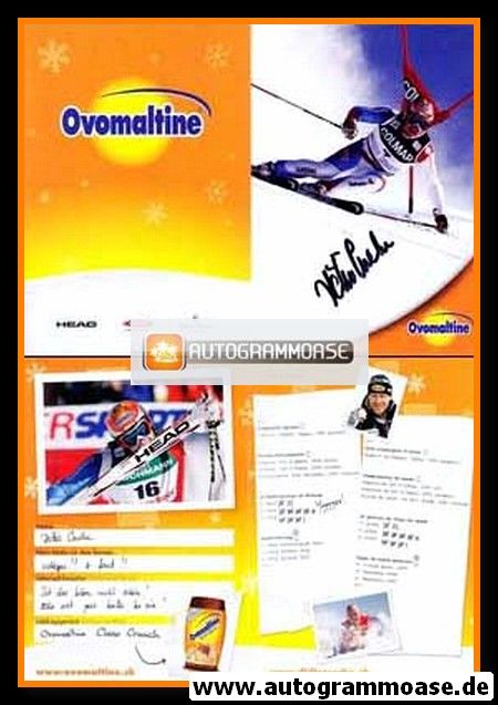 Autogramm Ski Alpin | Didier CUCHE | 2009 (Ovomaltime)