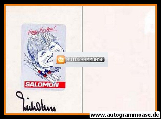Autograph Ski Alpin | Erika HESS | 1990er (Comic)