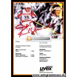 Autogramm Ski Alpin | Frank WÖRNDL | 1990er (Uvex)
