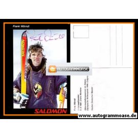 Autogramm Ski Alpin | Frank WÖRNDL | 1990er (Salomon)