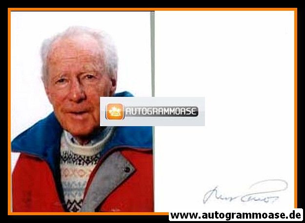 Autogramm Ski Alpin | Fred RUBI | 1990er Foto (Portrait Color)