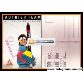 Autogramm Ski Alpin | Heidi ZURBRIGGEN | 1989 (Authier)
