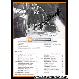 Autogramm Ski Alpin | Jean-Daniel DÄTWYLER | 1970er (Rennszene)