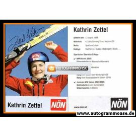 Autogramm Ski Alpin | Kathrin ZETTEL | 2005 (NÖN)