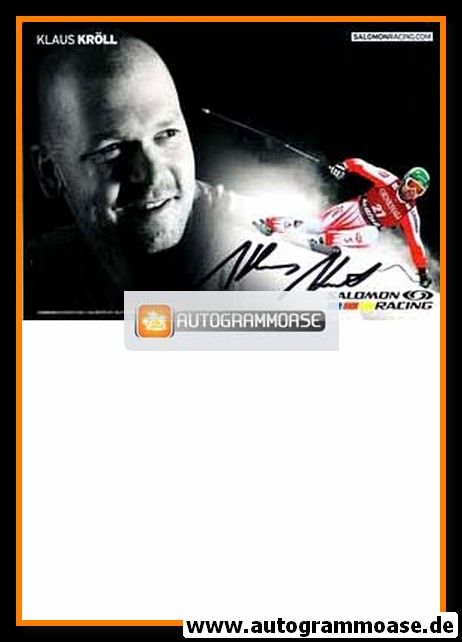 Autogramm Ski Alpin | Klaus KRÖLL | 2000er (Salomon)