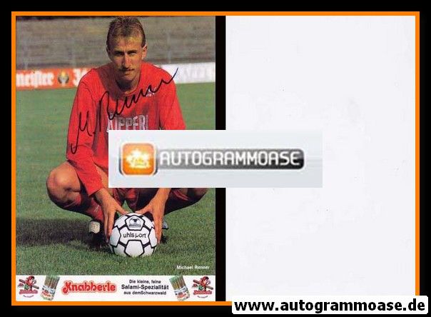 Autogramm Fussball | SC Freiburg | 1991 | Michael RENNER