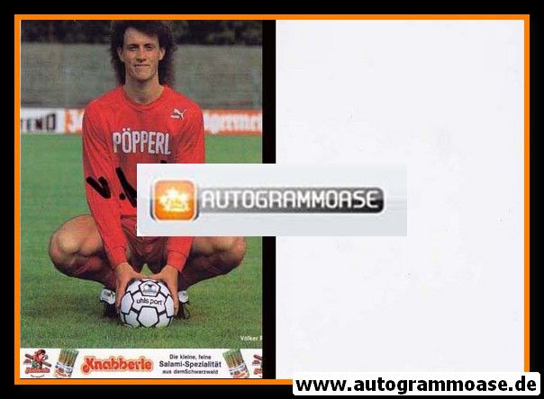 Autogramm Fussball | SC Freiburg | 1991 | Volker RUOFF